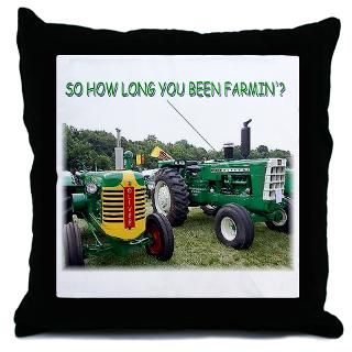 Oliver Tractor Pillows Oliver Tractor Throw & Suede Pillows