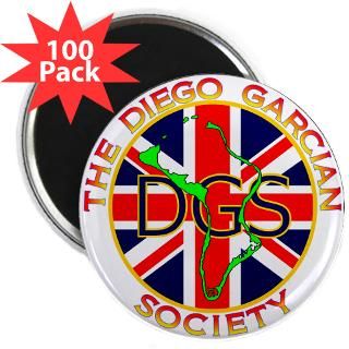 Diego Garcian Society 2.25 Magnet (100 pack)