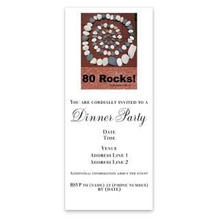 80 Rocks Invitations for $1.50