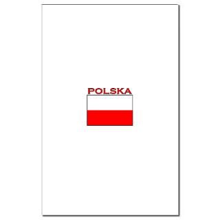 Polska Flag Mini Poster Print