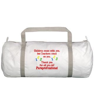 Appreciation Gifts  Appreciation Bags  Paraprofessional Gym Bag