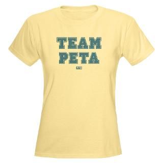 TEAM PETA Womens Light T Shirt