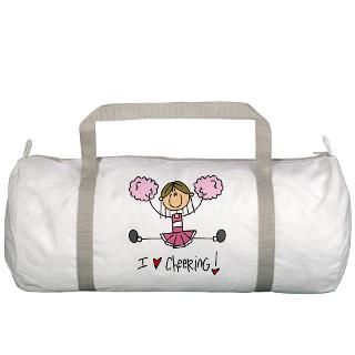 Cartoon Gifts  Cartoon Bags  Pink Love Cheering Gym Bag