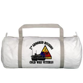 2nd AD Gym Bag  2nd Armored Division   Cold War  Military Vet