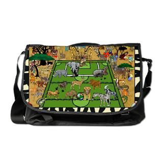 Soccer Safari Messenger Bag