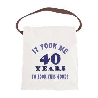 hilarious 40th birthday gag gifts canvas lunch bag $ 16 89
