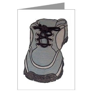 Baby Gifts  Baby Greeting Cards  tennis shoe Greeting Card