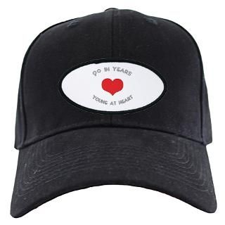 90 Gifts  90 Hats & Caps  90 Young At Heart Birthday Baseball Hat