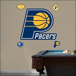 indiana pacers logo fathead wall graphic $ 89 99