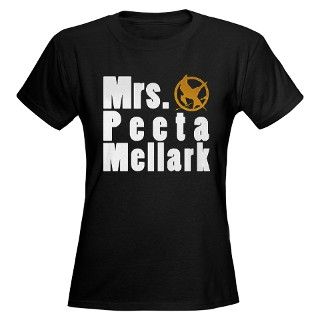 Mrs. Peeta Mellark Womens Dark T Shirt