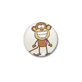 Breast Cancer Monkey  Lil Monkey Lover T shirts and Gifts