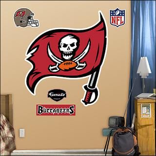tampa bay buccaneers logo fathead wall graphic $ 89 99
