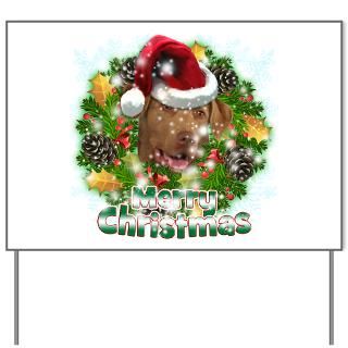 Merry Christmas Chesapeake Bay Retriever.png Yard for $20.00