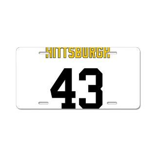 Steelers License Plate Covers  Steelers Front License Plate Covers