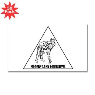 modern army combatives sticker rectangle 50 pk $ 93 09