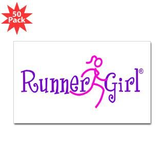 runnergirl rectangle sticker 50 pk ppn $ 94 99