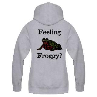 Feeling Froggy? Womens Raglan Hoodie