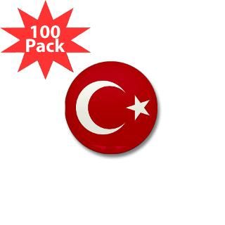 23 Gifts  APRIL 23 Buttons  Turkish Flag Mini Button (100 pack