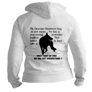 Dog Classes Sweatshirts & Hoodies  GSDS101   Fitted Hoodie
