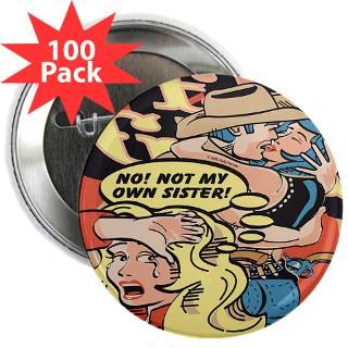 western cowgirl cowboy pop art 2 25 button 100 p $ 101 99