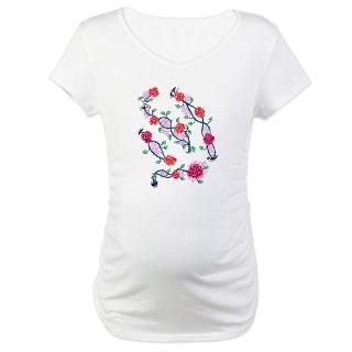 roses spider web design maternity t shirt $ 52 98