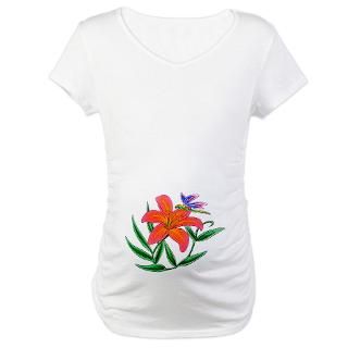 tiger lily and dragonfly maternity t shirt $ 52 98