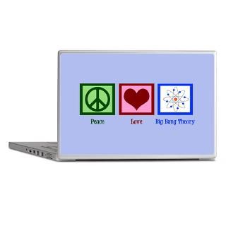 Atom Gifts  Atom Laptop Skins  Peace Love Big Bang Laptop Skins