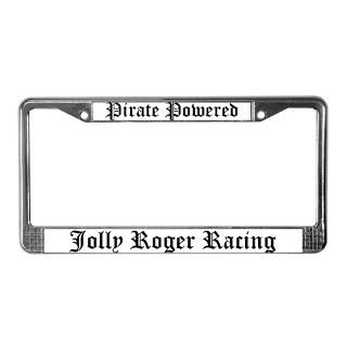 Jolly Roger License Plate Frame  Buy Jolly Roger Car License Plate
