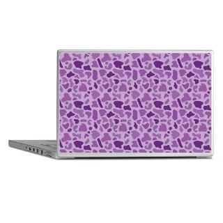 Animal Gifts  Animal Laptop Skins  Purple Leopard Laptop Skins