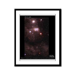 DEM L 106 Reflection Nebula Framed Panel