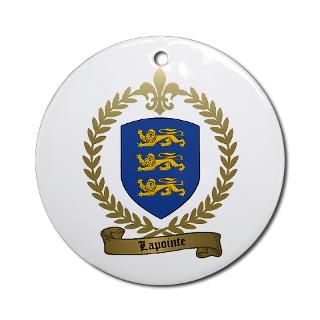 LAPOINTE Family Crest  Acadian Cajun / French Canadian Boutique