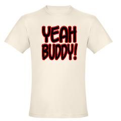 Jersey Shore Yeah Buddy Organic Mens Fitted T Shirt