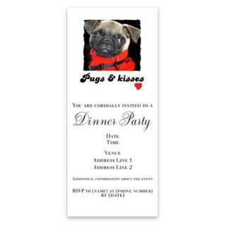 PUGS AND KISSES BIRTHDAY Invitations by Admin_CP1078522  506891389