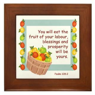 Bible Quotes Gifts  Bible Quotes Framed Tiles  Blessings Framed