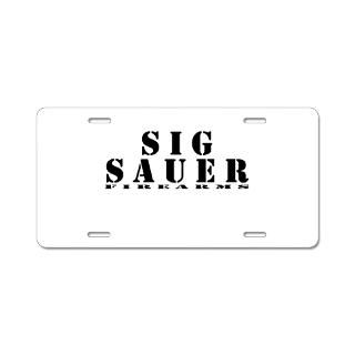 Sig Sauer Car Accessories  Stickers, License Plates & More