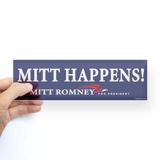 Mitt Romney Campaign Stickers  Car Bumper Stickers, Decals