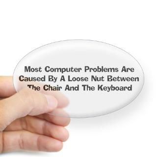 Funny Computer Sayings Stickers  Car Bumper Stickers, Decals