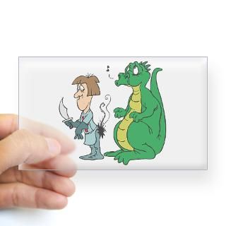 Fire Breathing Dragons Stickers  Car Bumper Stickers, Decals