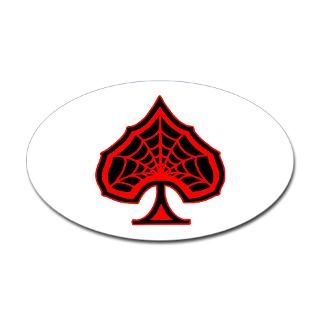 Ace Of Spade Stickers  Car Bumper Stickers, Decals