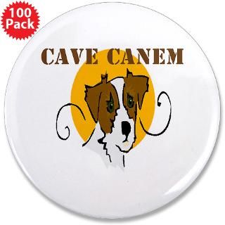 cave canem jack russell 3 5 button 100 pack $ 145 99