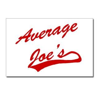 Average Joes Postcards (Package of 8)