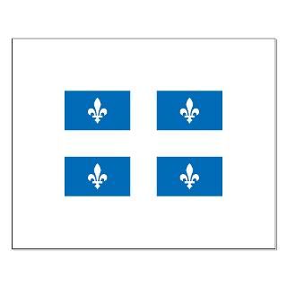 Official Flag and Color (Cyan Blue)  Quebec Souvenirs, Canada