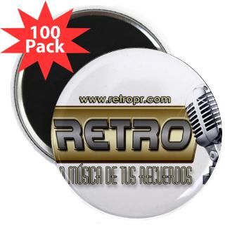 Retro 2.25 Magnet (100 pack)