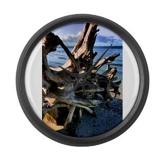 Driftwood Large Wall Clock