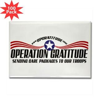 operation gratitude rectangle magnet 100 pack $ 153 99