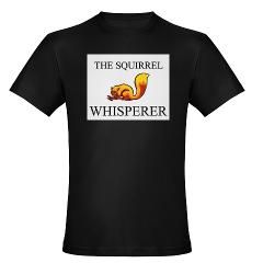 The Squirrel Whisperer Mens Fitted T Shirt (dark)