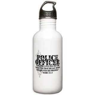 POLICE OFFICER JOHN 1513 Water Bottle