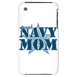 Proud Navy Mom iPhone Cases  iPhone 5, 4S, 4, & 3 Cases