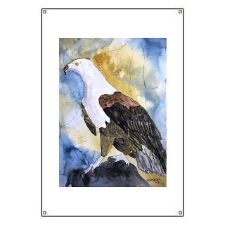 eagle watercolor paintings fine art modern gifts  Eagle bird fine art