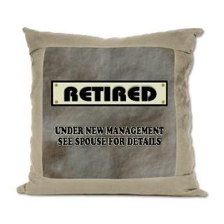Funny Retirement Gifts  Funny Retirement Pillows  Retired, Under